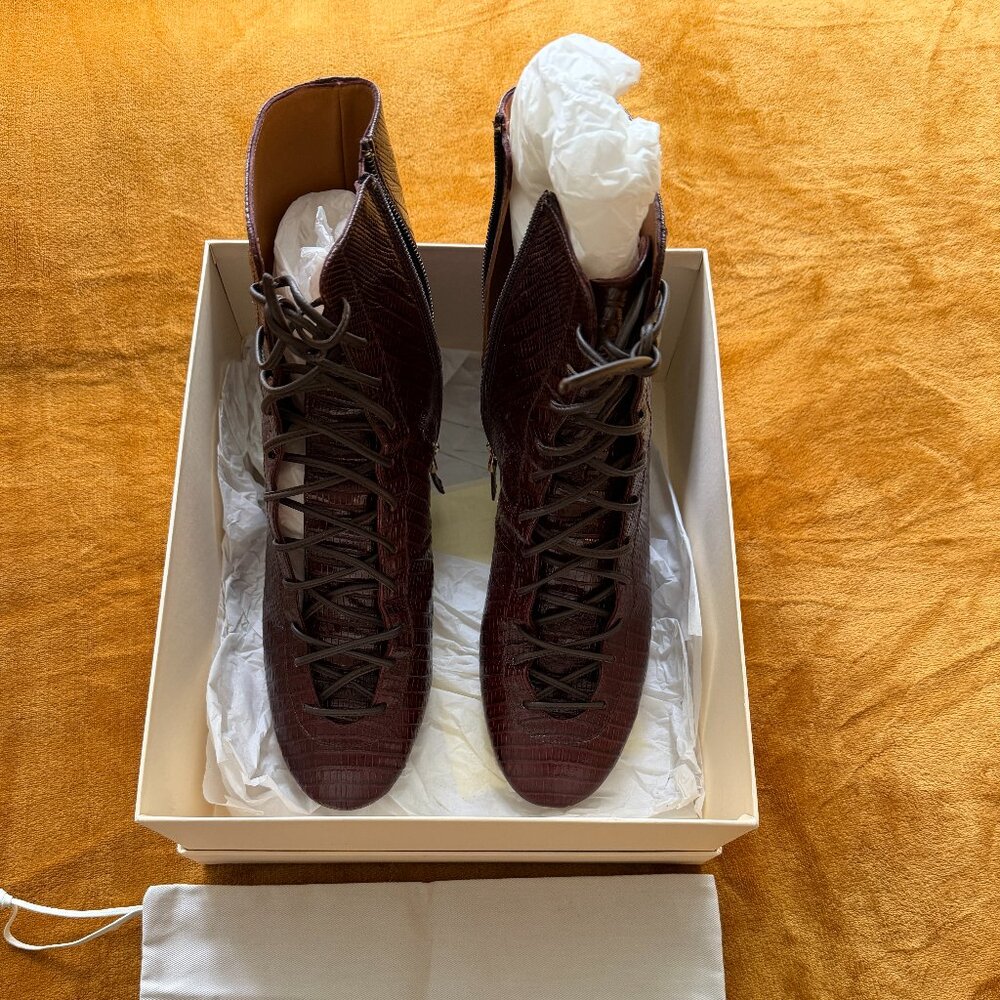 Sezane Sandy Boots  - Color: Téjus Brun Size: 42